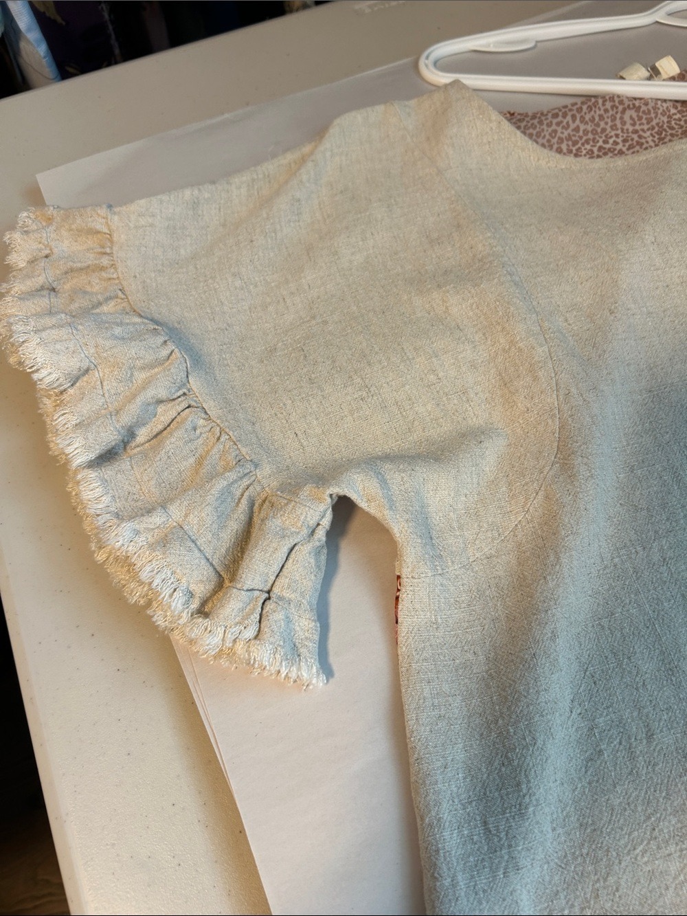 Umgee Linen Blend Floral Top Oversized - Picture 11 of 13